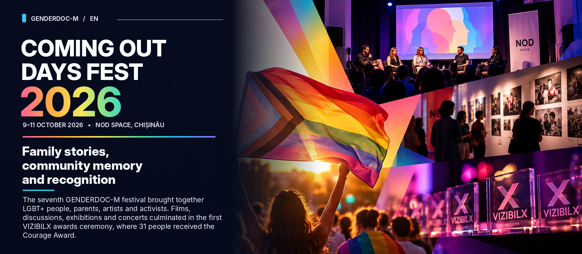 Coming Out Days Fest 2026: Family Stories, Community Memory and Recognition